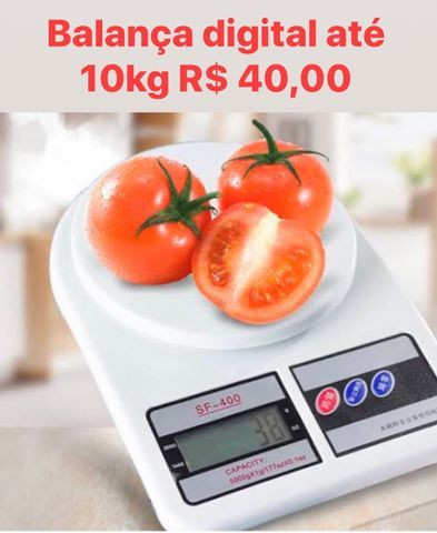 Balança digital alimentar até 10 kg