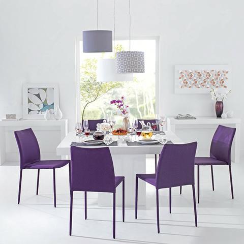 Mesa Jantar Quadrada Em Mdf Branco Brilho Laca 120x120 - Foto 4