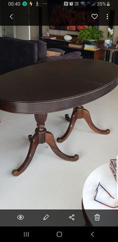 Mesa antiga de Jacarandá