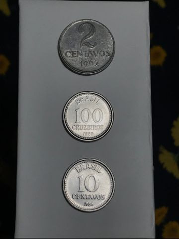 Moedas brasileiras antigas - Foto 2
