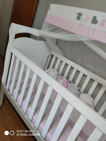 Berço de bebê semi-novo - Foto 4