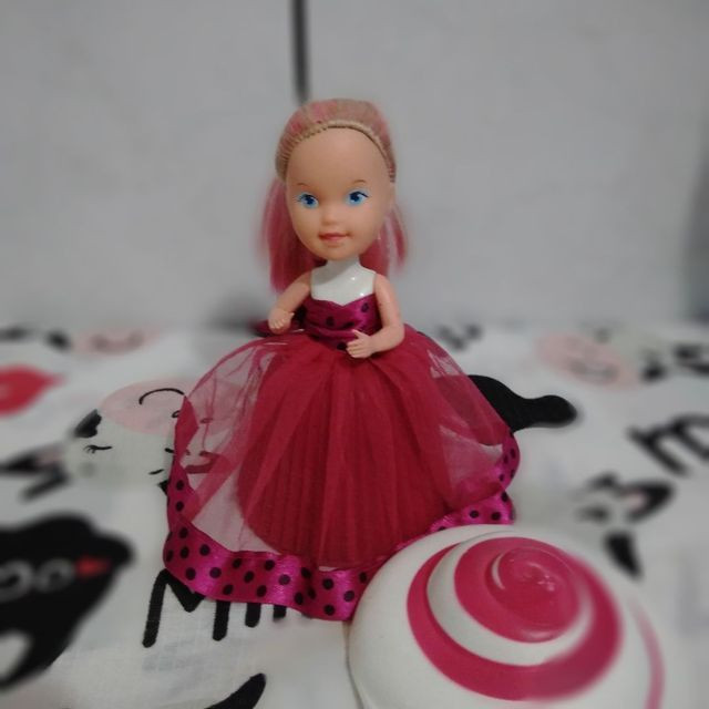 Boneca fa estrela cupcake completa - Foto 5
