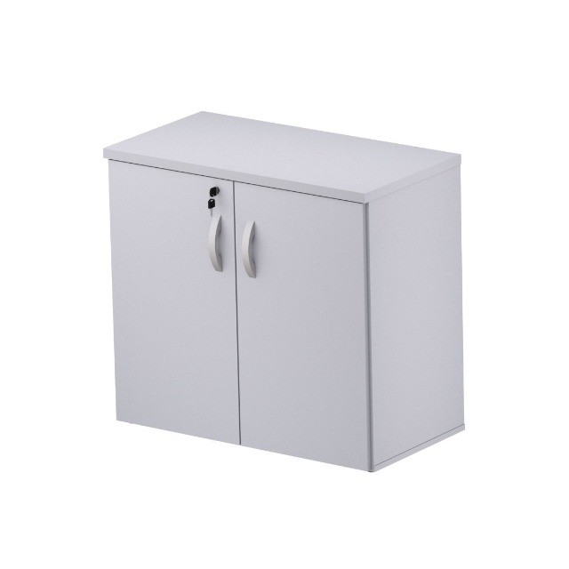 Armário Baixo com 02 Portas - Cinza - Maranello **novo na caixa**