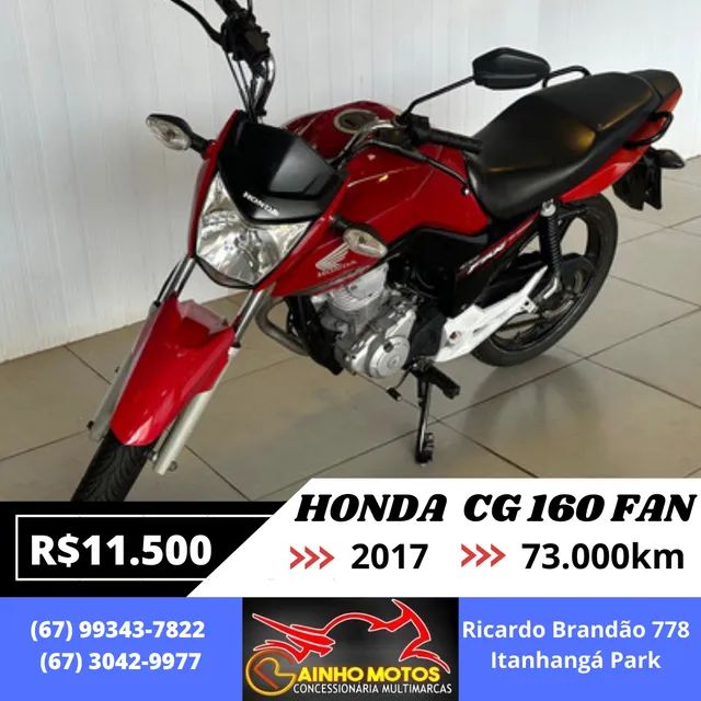 Nova Honda CG 160 2016 tem preço inicial de R$ 7.990
