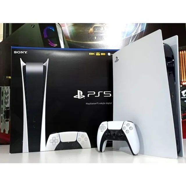 Ps5 Console Playstation 5 825gb Mídia Física