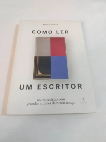 Livro Como Ler Um Escritor John Freeman ótimo estado Editora Objetiva