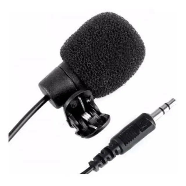 Microfone De Lapela com fio Plug p2 1.5 metros