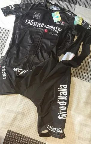 Conjunto de Camisa e Bretelle Com Forro Gel