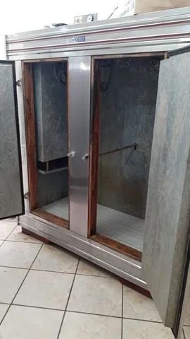 Câmara fria geladeira duas portas inox - Foto 2
