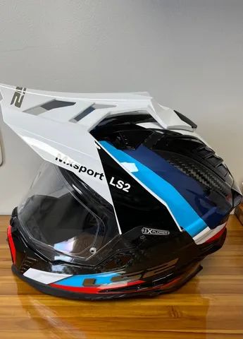 LS2 MX701 explorer frontier em fibra carbono, tamanho M 58 - Foto 6