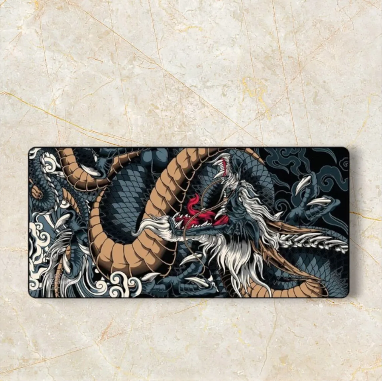 Dragon Mousepad gamer tamanho 90x40