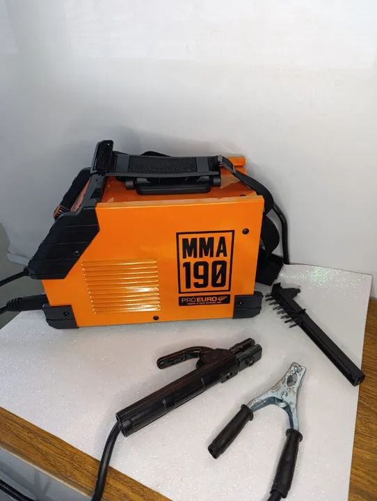 Maquina de solda 190a profissional solda ferro alumínio e inox  - Foto 2