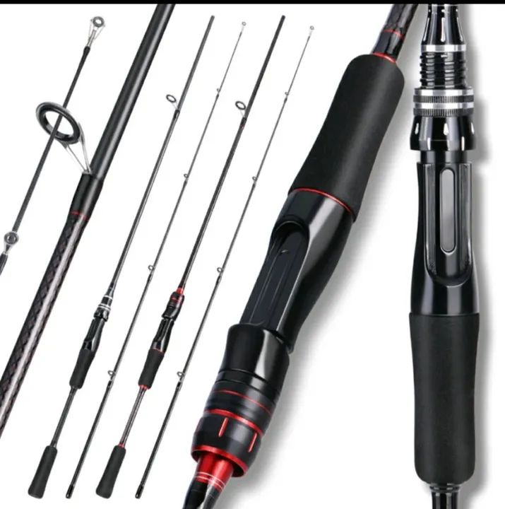 Vara de pesca carnono 6'0 ,casting 6/17 arrasto 17lbs molinete