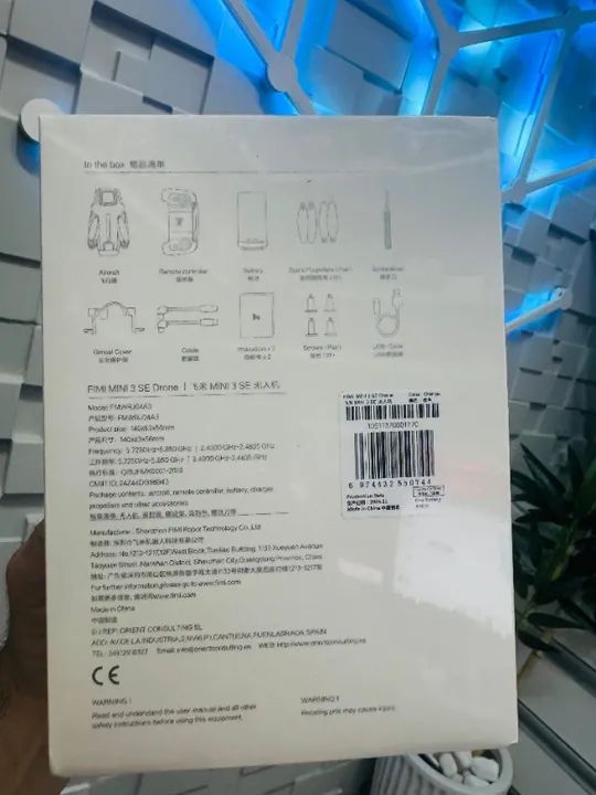 Drone Xiaomi Fimi mini 3 SE 4k novo lacrado 1 bateria completo - Foto 2