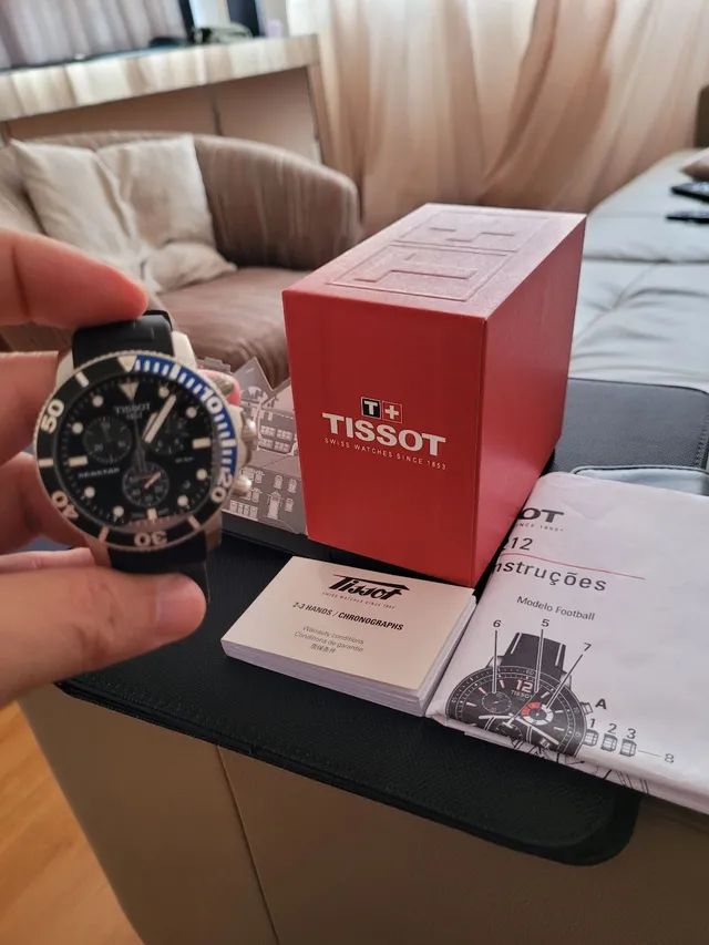 Rel gio tissot seastar 1000 Crono Acess rios Cambu Campinas