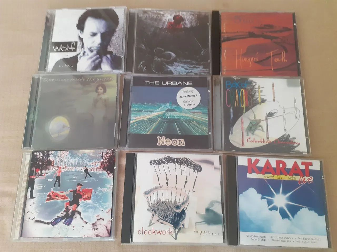 CDS CD PROG ROCK IMPORTADOS 