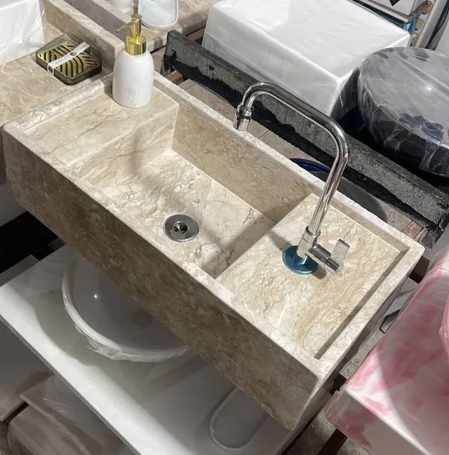 lavatorio, pia para banheiro granito / marmore 60x30
