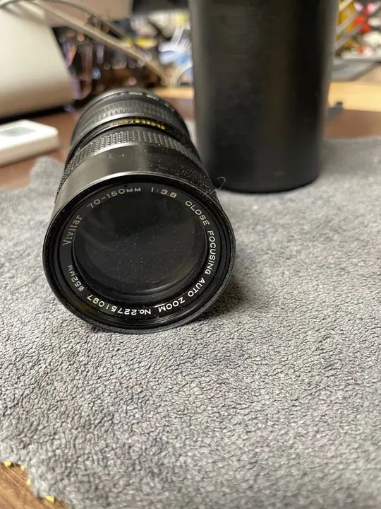 lente vivitar 70-150mm close focusing 22751097
