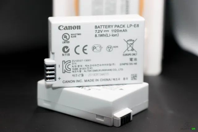 Bateria Canon LPe8 LPe10 ou LPe12 - Foto 3