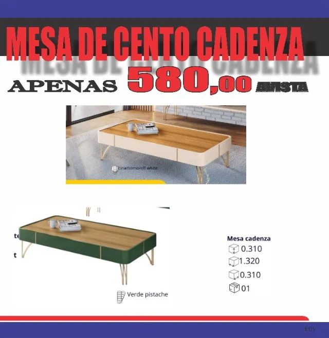 Mesa de Centro Cadenza / 12 