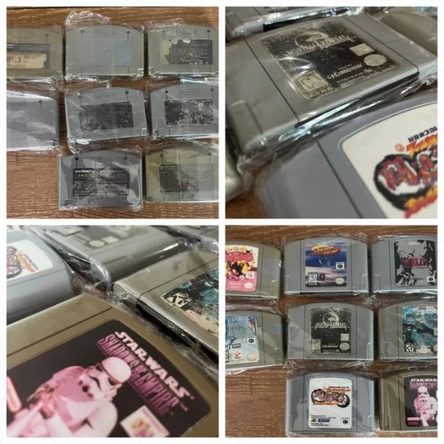 Lote Jogos Nintendo 64 Originais