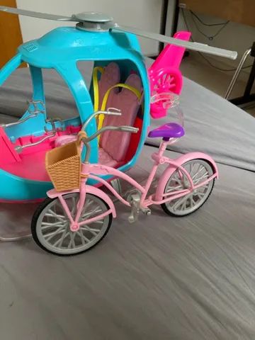 Helicóptero + Bicicleta Barbie  - Foto 3