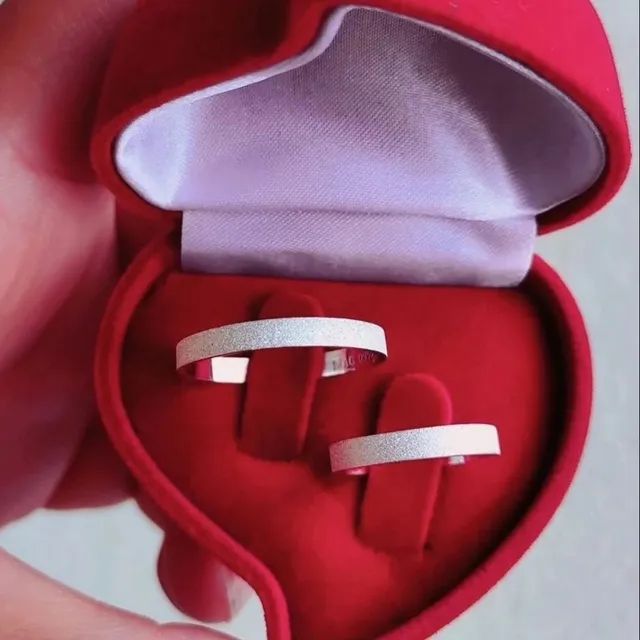 Aliança de prata original 