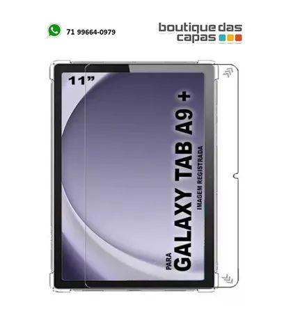 Película vidro proteção tela samsung TAB A9+ A9 PLUS 11 X210 X215 X216 e S8 X700 X706