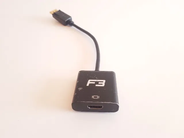 Cabo Adaptador Original Displayport x Hdmi c/ Trava Novo