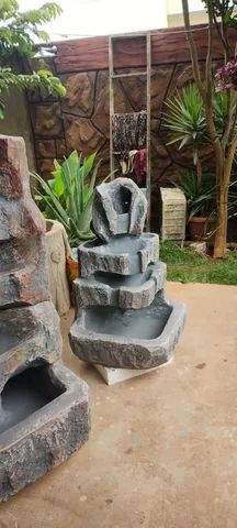 Linda cascata decorativa para jardim - Foto 4