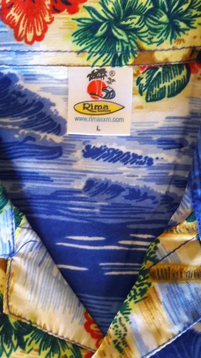 Camisa Infantil de polyester (Caribe) marca Rima, tamanho L - ótimo estado - Foto 2