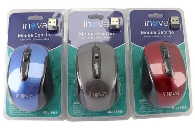 Mouse sem fio conexão wirelles 