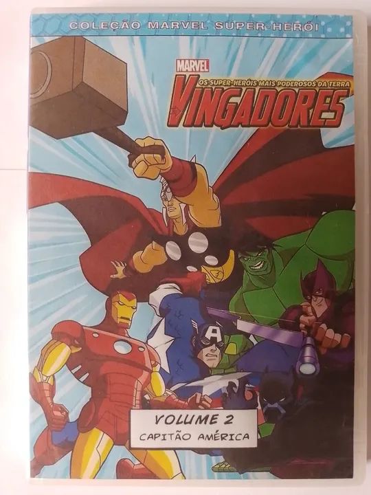 Coleção DVD's Vingadores - Heróis Unidos! - Foto 2