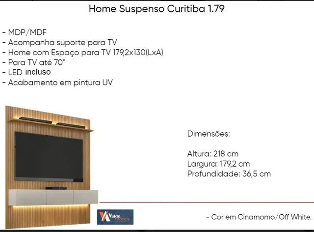 HONE SUSPENSO CURITIBA 1,79 CM - Foto 2