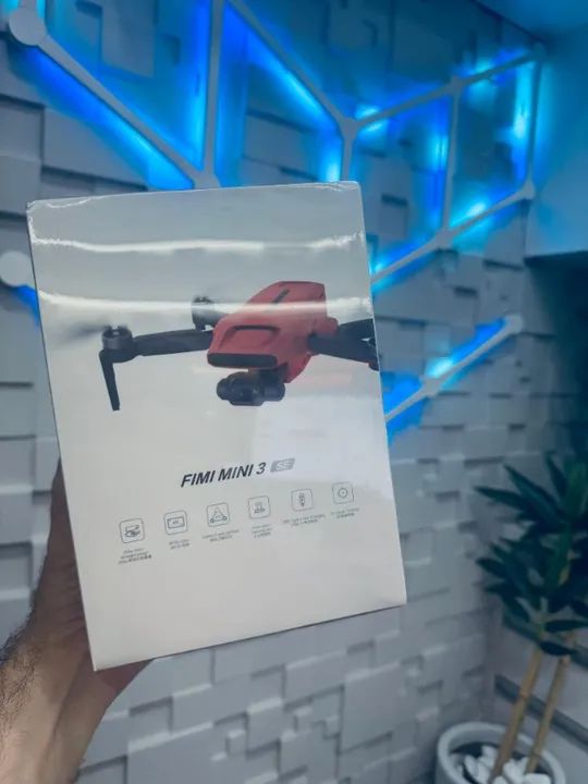 Drone Xiaomi Fimi mini 3 SE 4k novo lacrado 1 bateria completo