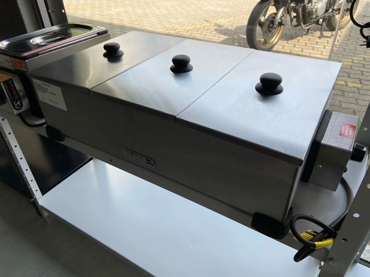 DERRETEDEIRA PROFISSIONAL 3 CUBAS DR.2.332 3,3KG - MARCHESONI - Foto 2