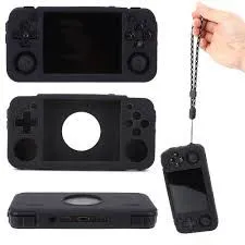 Kit de Proteção Anbernic rg35xx H Capa de Silicone + Case de proteção