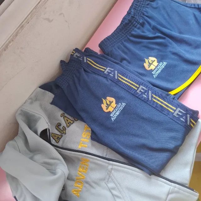 Uniforme para doação 