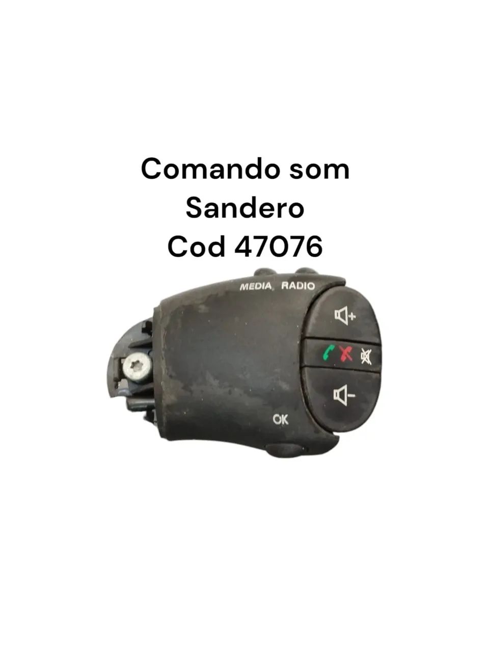 Comando Som Sandero Cod 47076