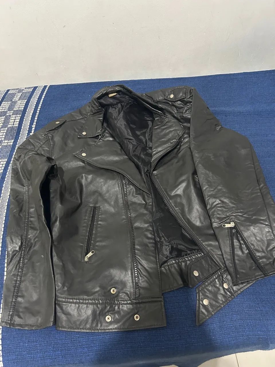 Jaqueta de Couro Masculina