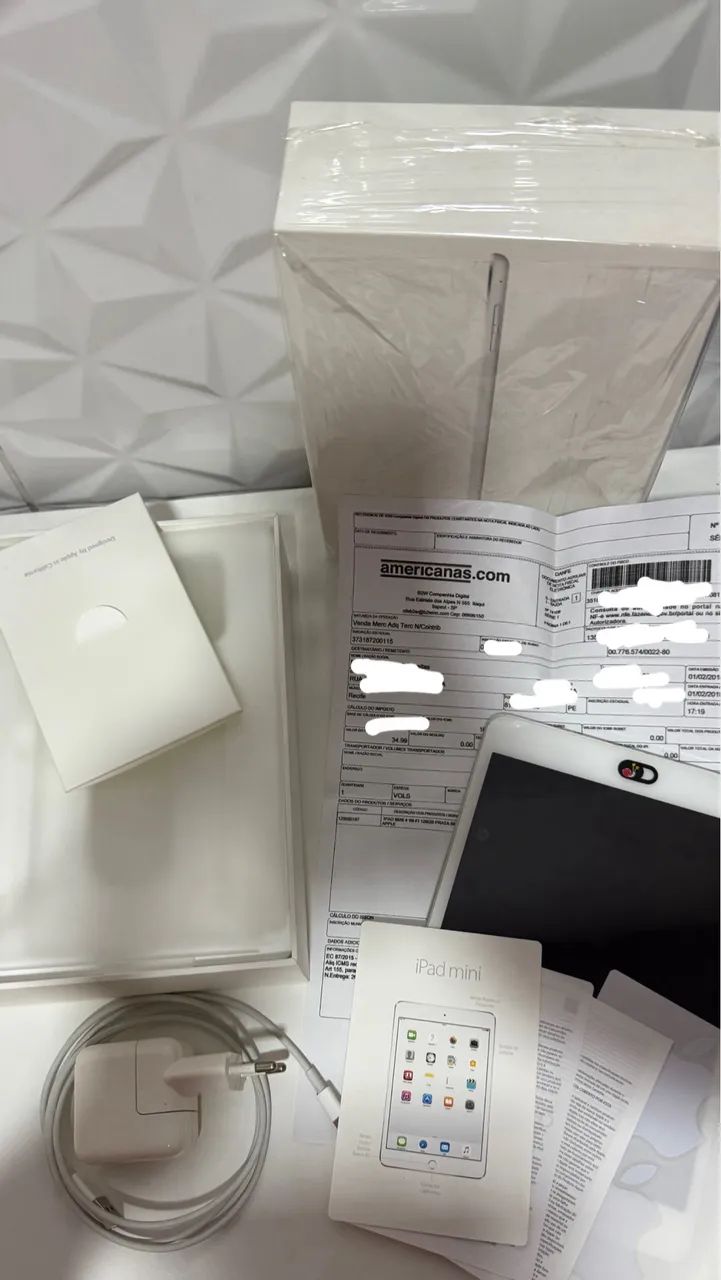 iPad mini 4 128g Wi-Fi prata único dono com nota fiscal - Foto 4