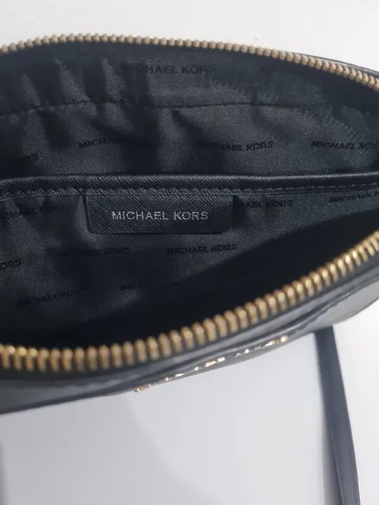 Bolsa Transversal Michael Kors Crossbody Preta Original - Foto 3