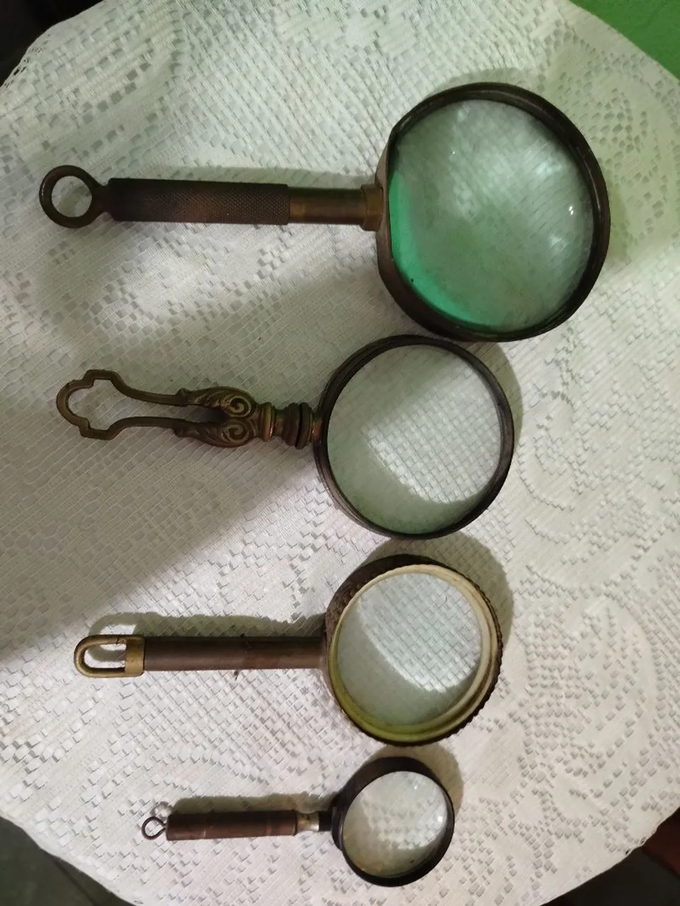 Lupas Antigas de Colecionador