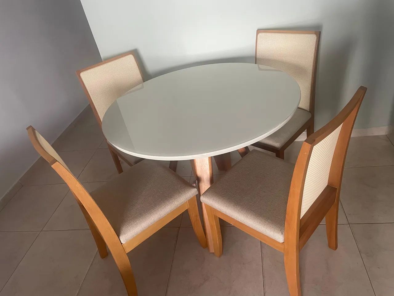 Mesa madeira de jantar pronta entrega  - Foto 2