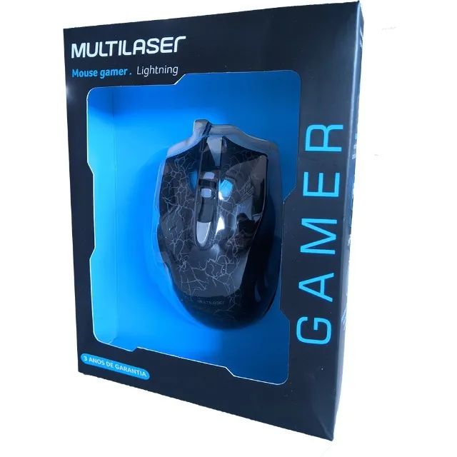Mouse Gamer Multilaser Led 7 Cores MO276 3.200DPI - WZetta - Foto 5