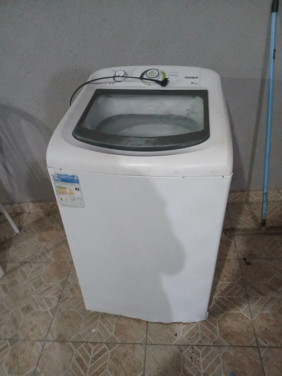 Máquina de Lavar Consul 9Kg retirada de peças