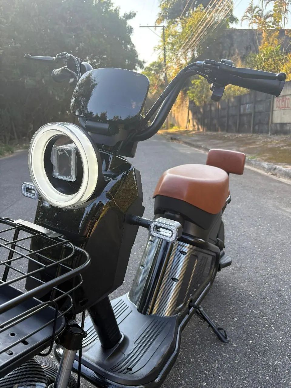 Bike elétrica scooter wd2 1.000w lítio potente zero km - Foto 4