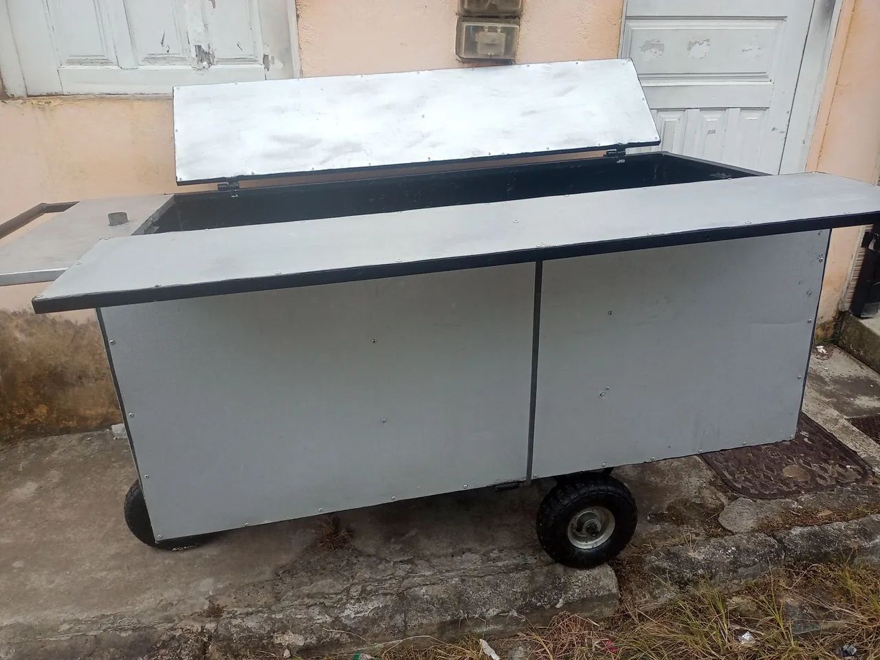 Carrinho comercial de metal resistente - Foto 5