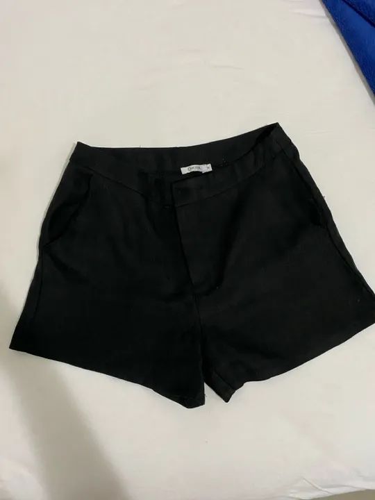 Shorts estilo alfaiataria 