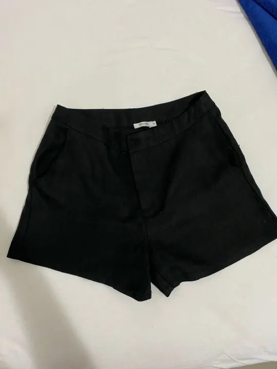 Shorts estilo alfaiataria 